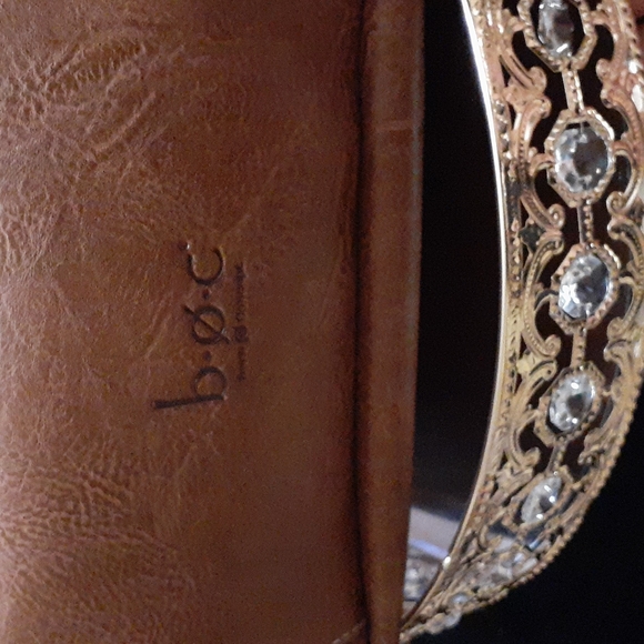 Vintage Leather Purse Top Handle Saddle - Picture 3 of 9